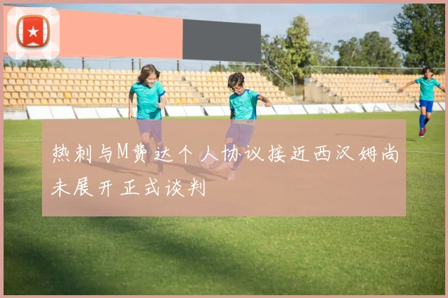 热刺与M费达个人协议接近西汉姆尚未展开正式谈判